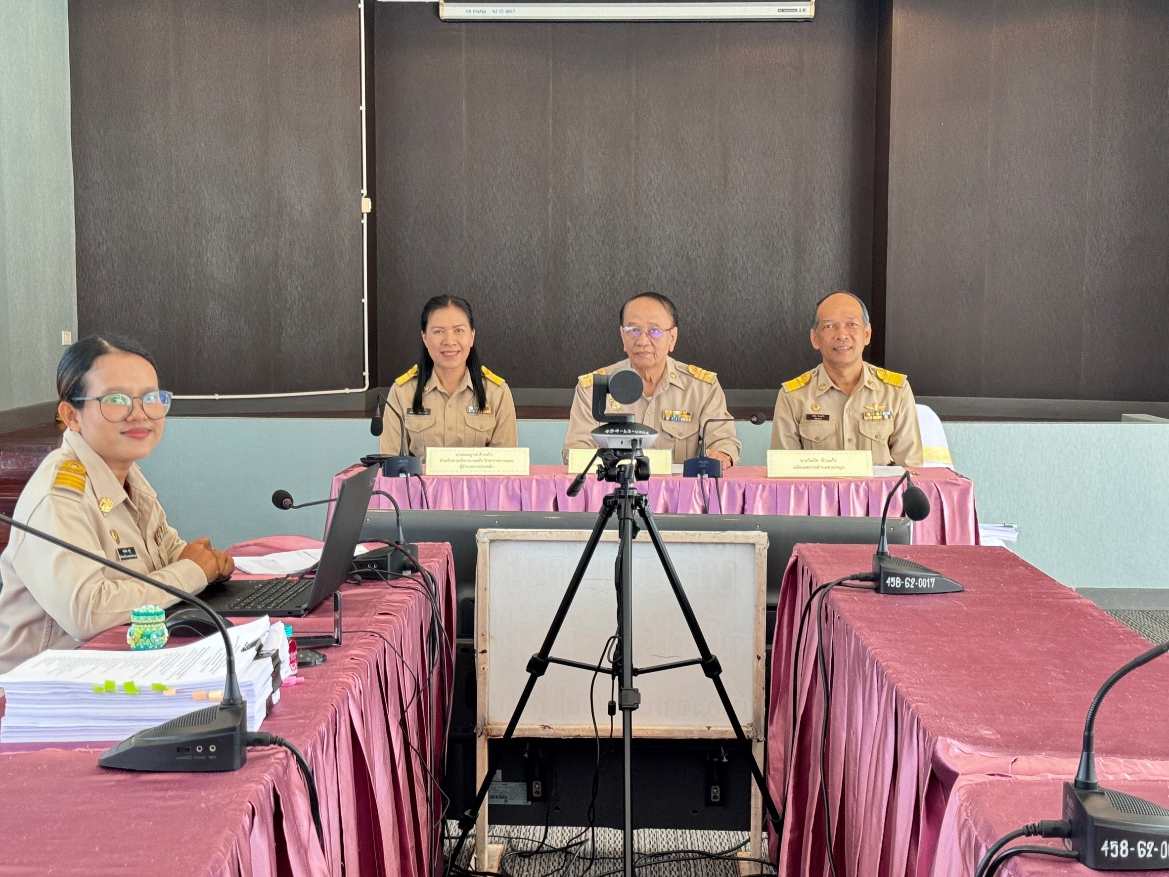 6 สิงหาคม 2567 ประชุมชี้แจงงบประมาณรายจ่ายประจำปีงบประมาณ พ.ศ. 2568