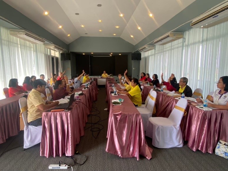 25 ธันวาคม 2567 กิจกรรมประชุมกองทุนหลักประกันสุขภาพเทสบาลตำบลควนขนุน