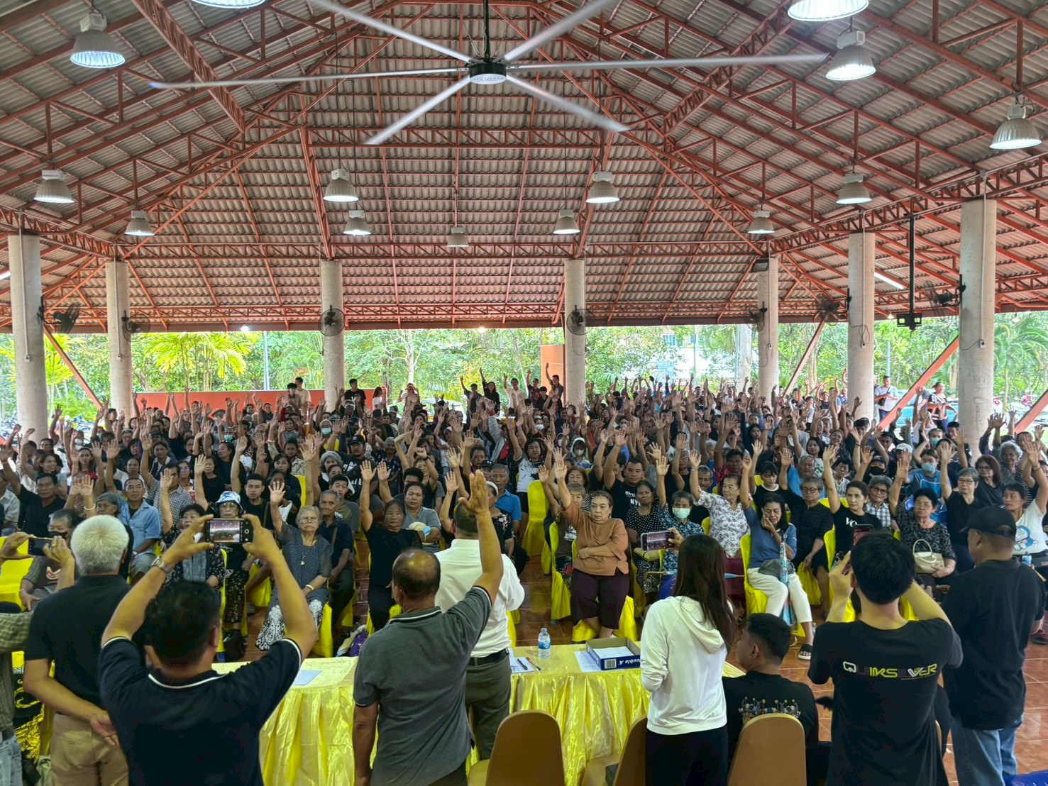 7 ธันวาคม 2568 การประชุมประชาคมในเขตเทศบาลตำบลควนขนุนเพื่อให้ความช่วยเหลือผู้ประสบอุทกภัย ในช่วงฤดูฝน ปี 2568