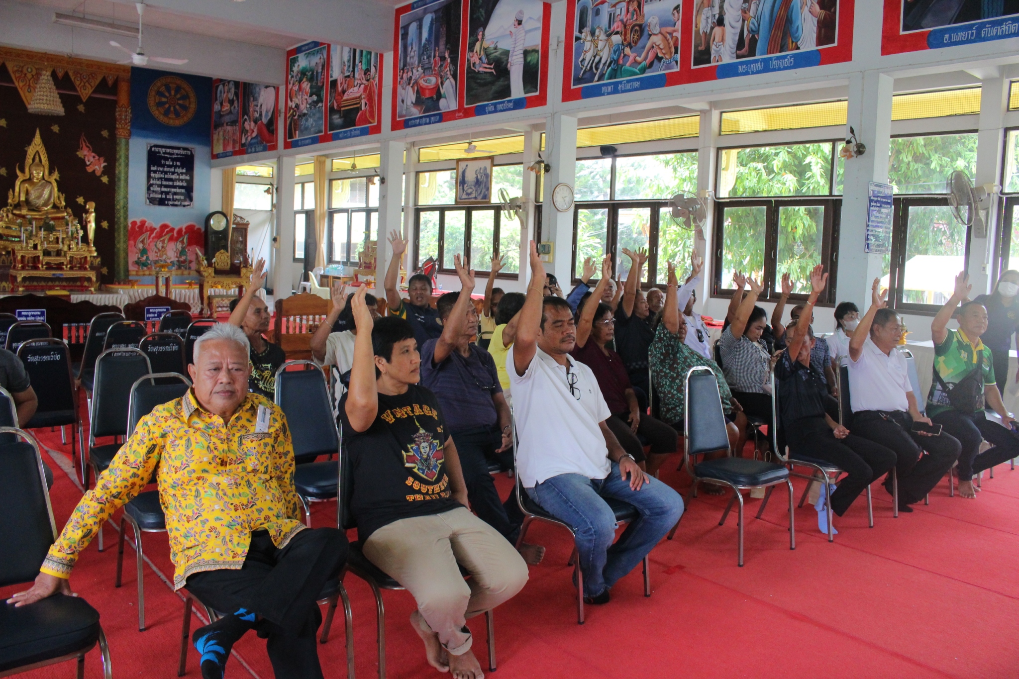 ลงพื้นที่เพื่อจัดทำโครงการแผนหรือทบทวนแผนชุมชน