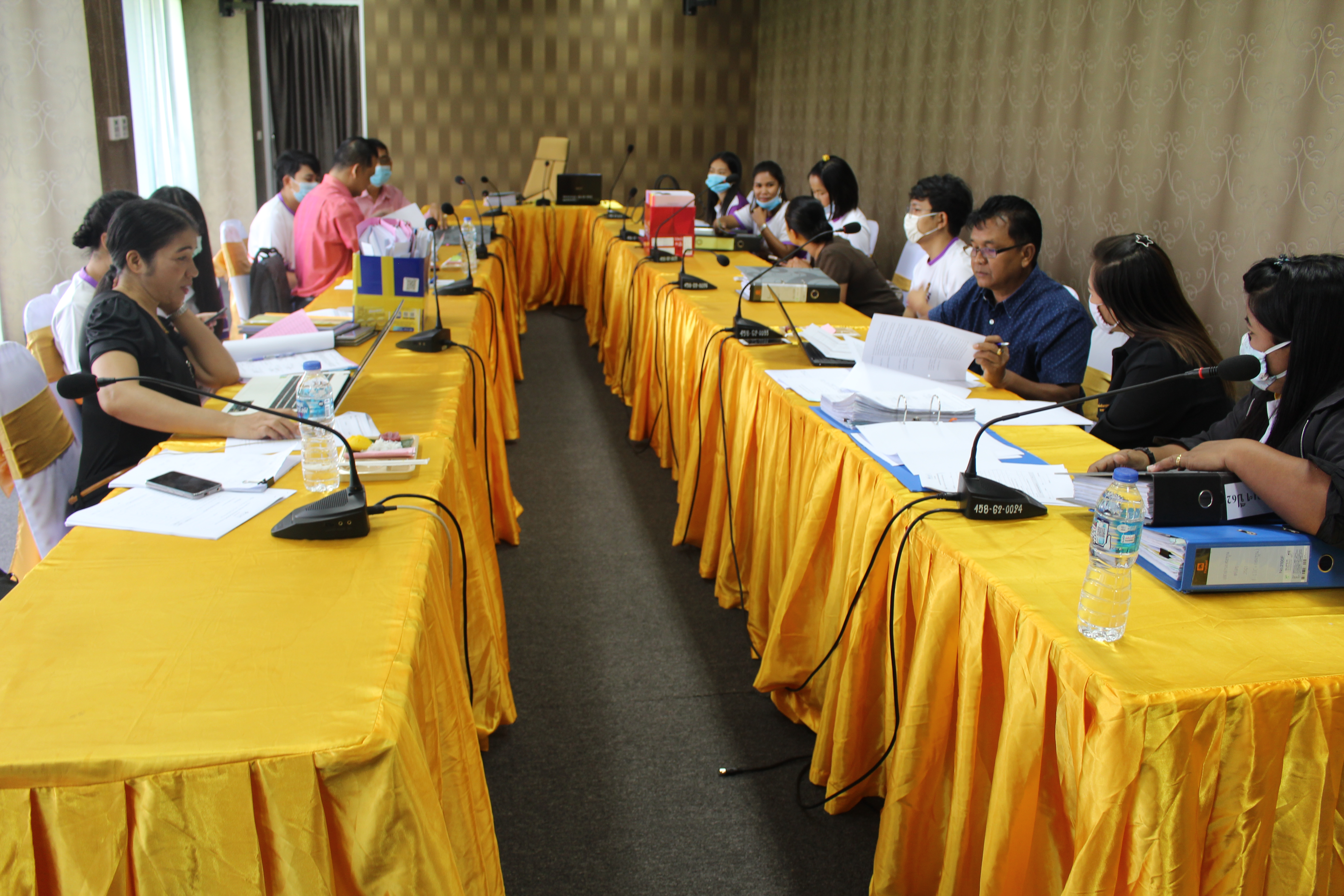 ประชุมประเมินผลให้คะแนนกองทุน สปสช. ปี63